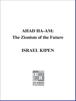 cover image of Ahad Ha-am